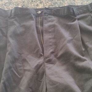 Big Man Alexander Julian Colour's Pleated 100% Cotton Black RN 29302 New no tags